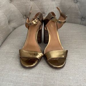 Coach open toe heeled sandals
